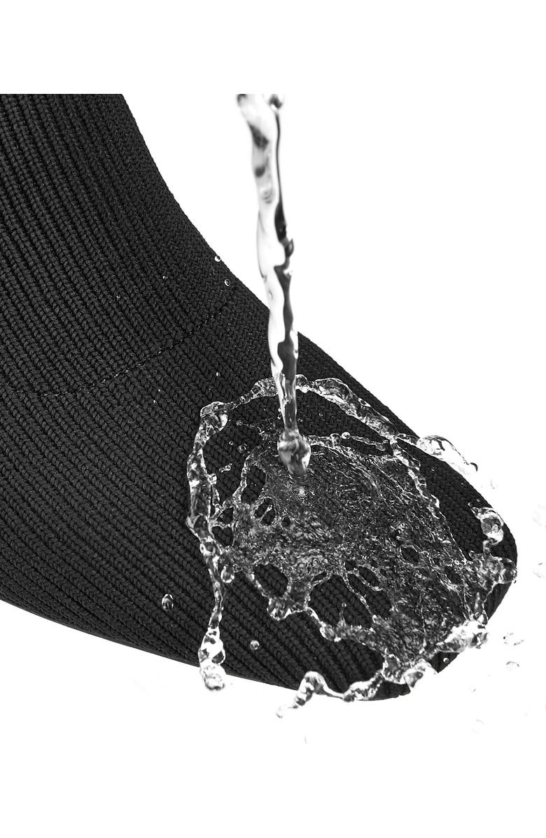 VIVAIA Margot Wedge Bootie Square-Toe Water-Repellent Boots, Alternate, color, Black