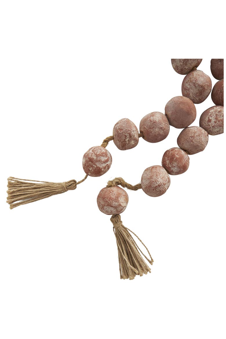 Ceramic & Tassel Garland, Alternate, color, ORANGE