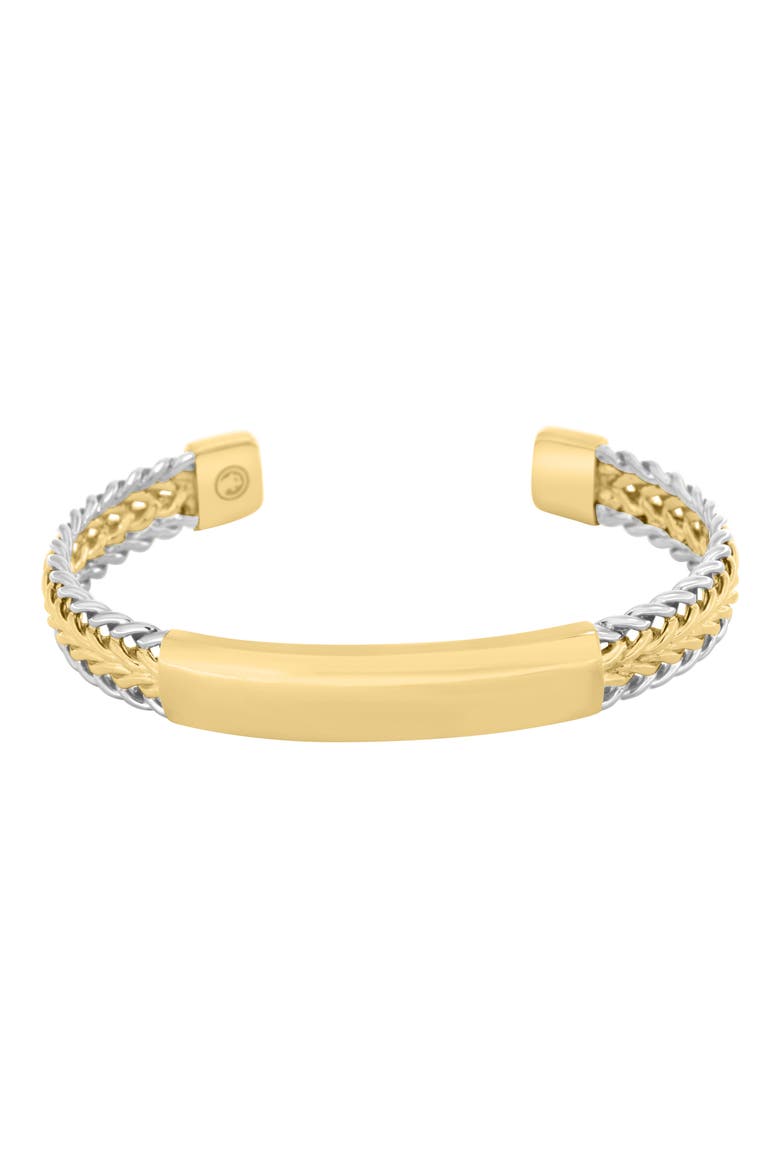 Two-Tone Bangle Bracelet, Main, color, TWO-TONE