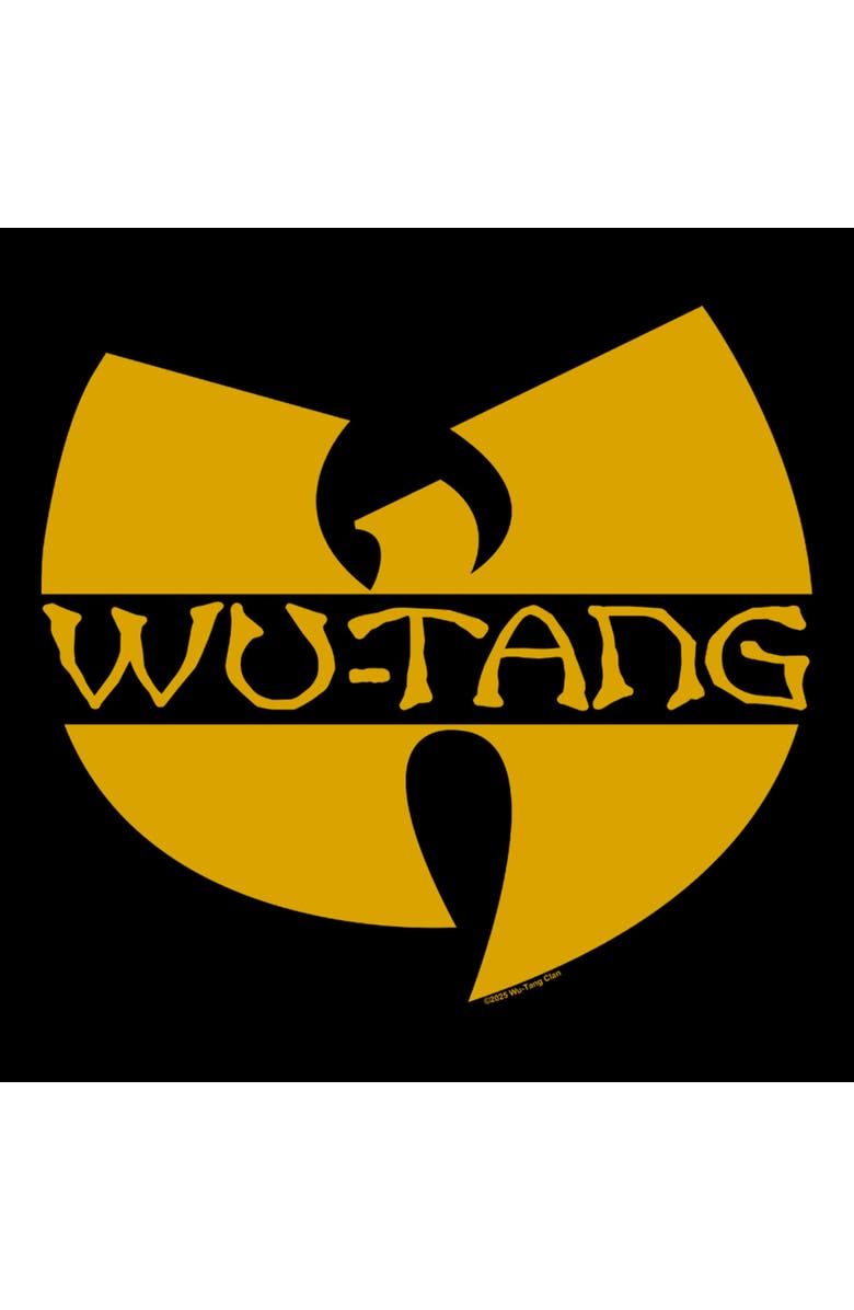 Wu-Tang Clan Men's Wu-Tang Clan Classic Bold Logo Graphic T-Shirt, Alternate, color, Black