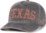 '47 Men's '47 Gray Texas Longhorns Reclaim Snow Wash Corduroy Hitch Adjustable Hat