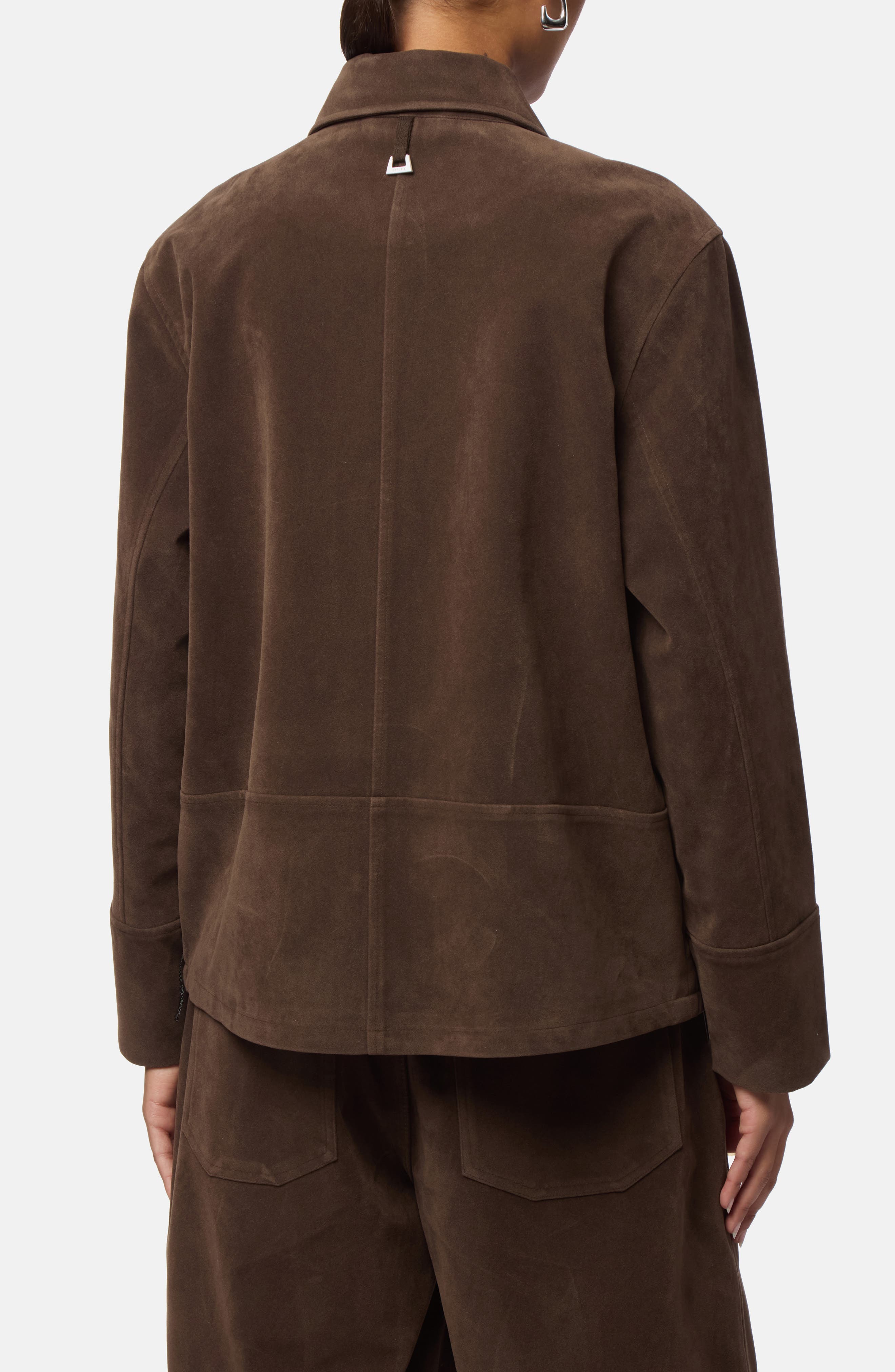 Ren Faux Suede Overshirt - image 2