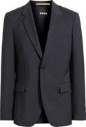 BOSS Houston Solid Wool Suit Jacket