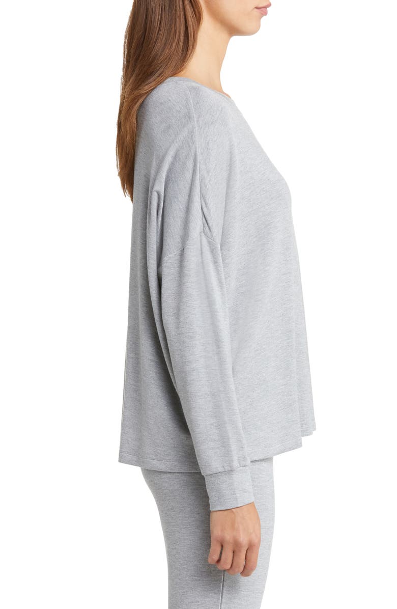 Honeydew Unplugged Sweatshirt Pajamas, Alternate, color, 