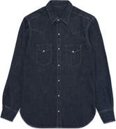 Fortela Texj Texan Bleach Wash Denim Shirt