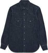 Fortela Texj Texan Bleach Wash Denim Shirt