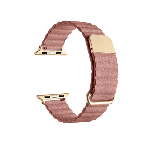 Posh Tech Riley Magnetic Leather Band For Apple Watch In Multi