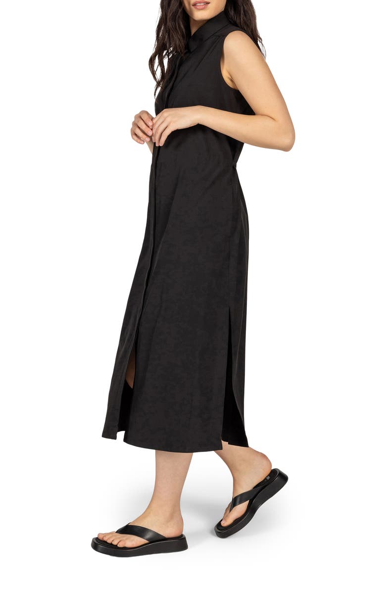 KYODAN Sleeveless Four-Way Stretch Midi Dress, Alternate, color, 