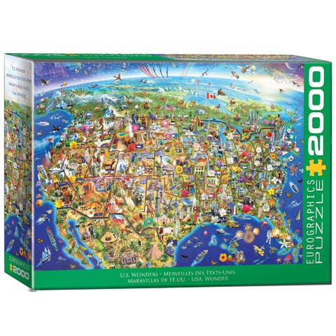 US Wonders 2000 Piece Puzzle