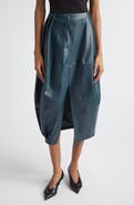 ISRAELLA KOBLA Daphne Faux Leather Skirt