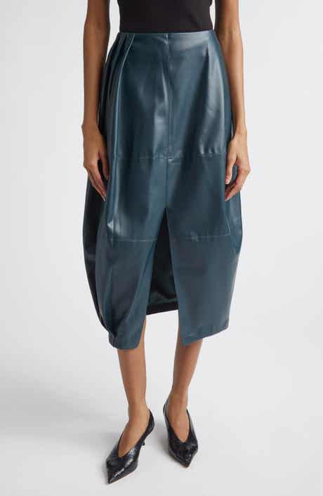Daphne Faux Leather Skirt