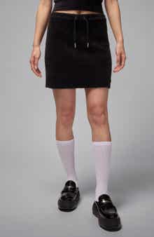 Jordan Air Drawstring Waist Sweater Skirt