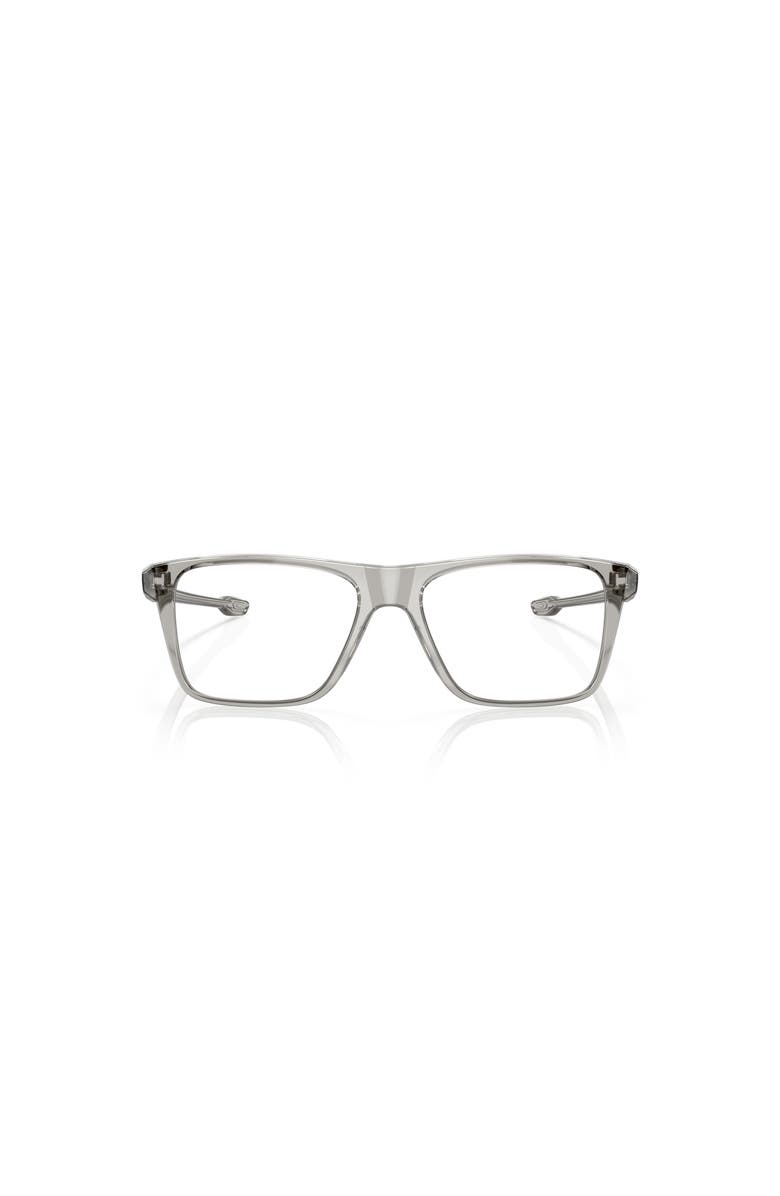 Oakley 50mm Rectangle optical glasses, Alternate, color, Grey