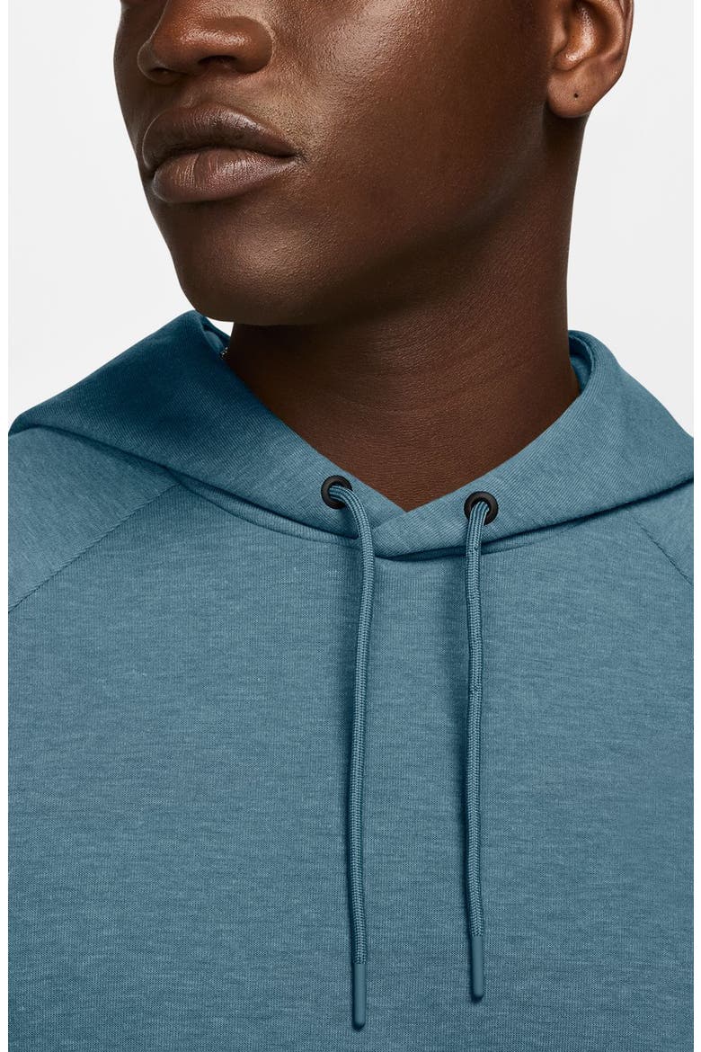 Primary Dri-FIT Hoodie, Alternate, color, SMOKEY BLUE/ HEATHER