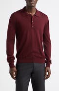 Valentino VLOGO Virgin Wool Polo Sweater