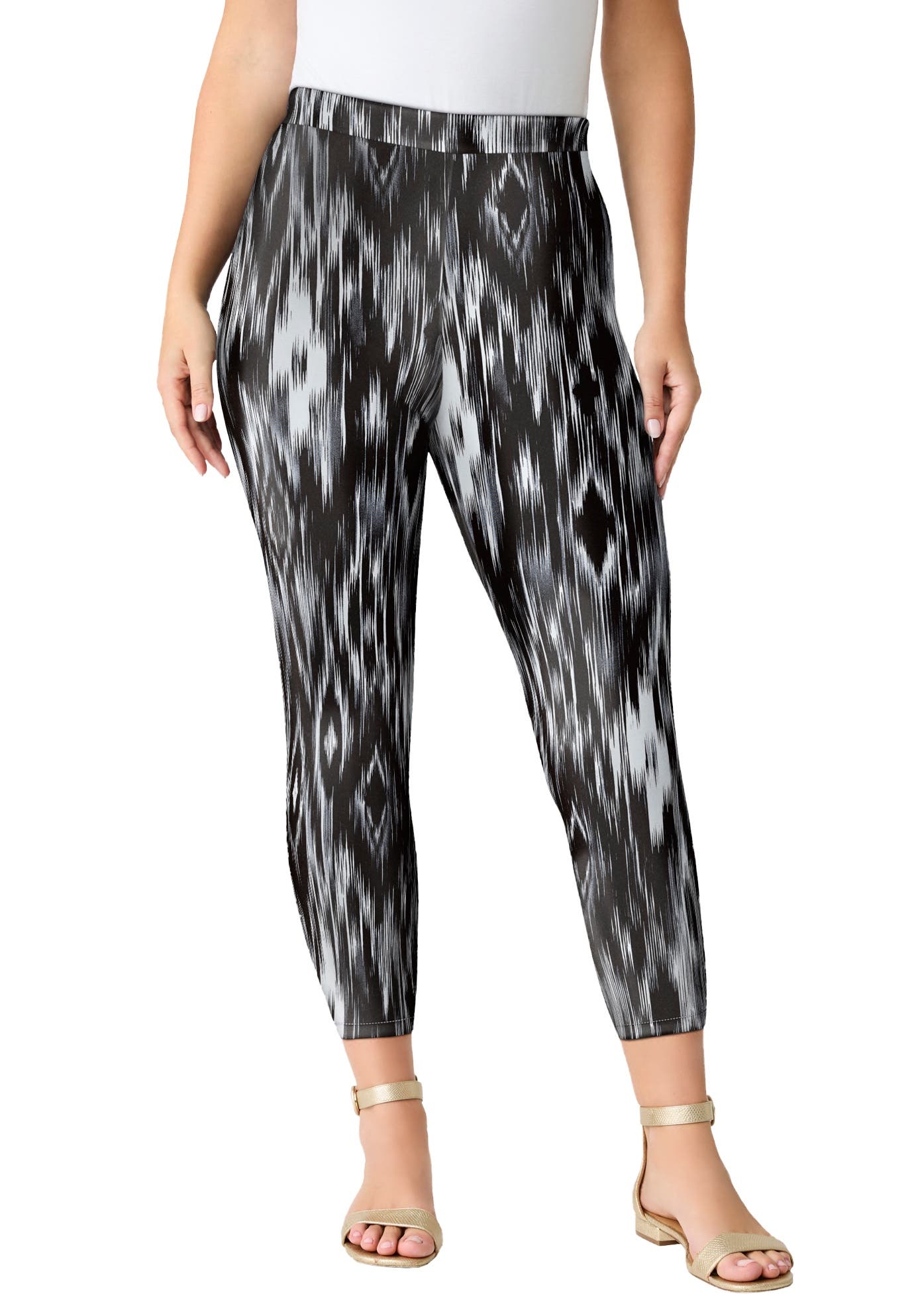 BLACK IKAT DIAMONDS