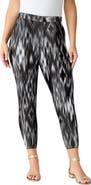 Roaman's Plus Size Essential Stretch Capri Legging