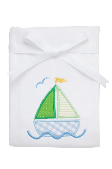 Classic Adventures Applique Burp Cloth