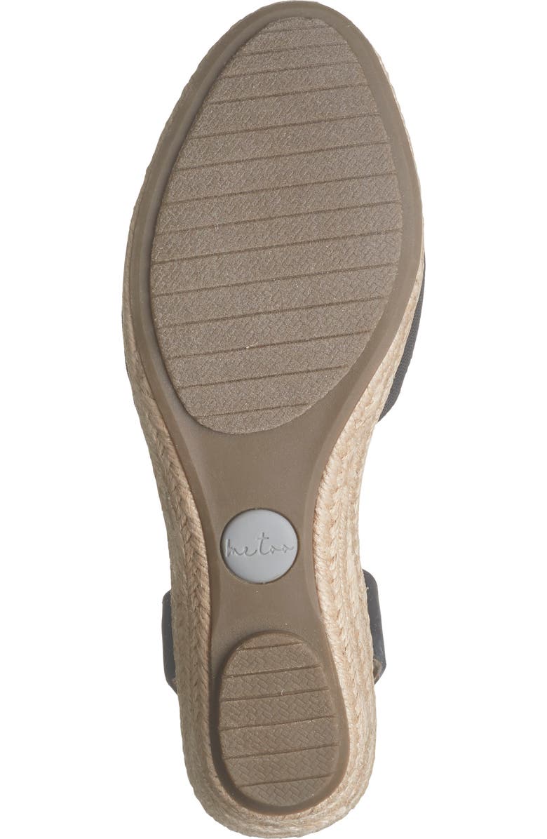 Me Too Niya Espadrille Wedge Sandal, Alternate, color, Black