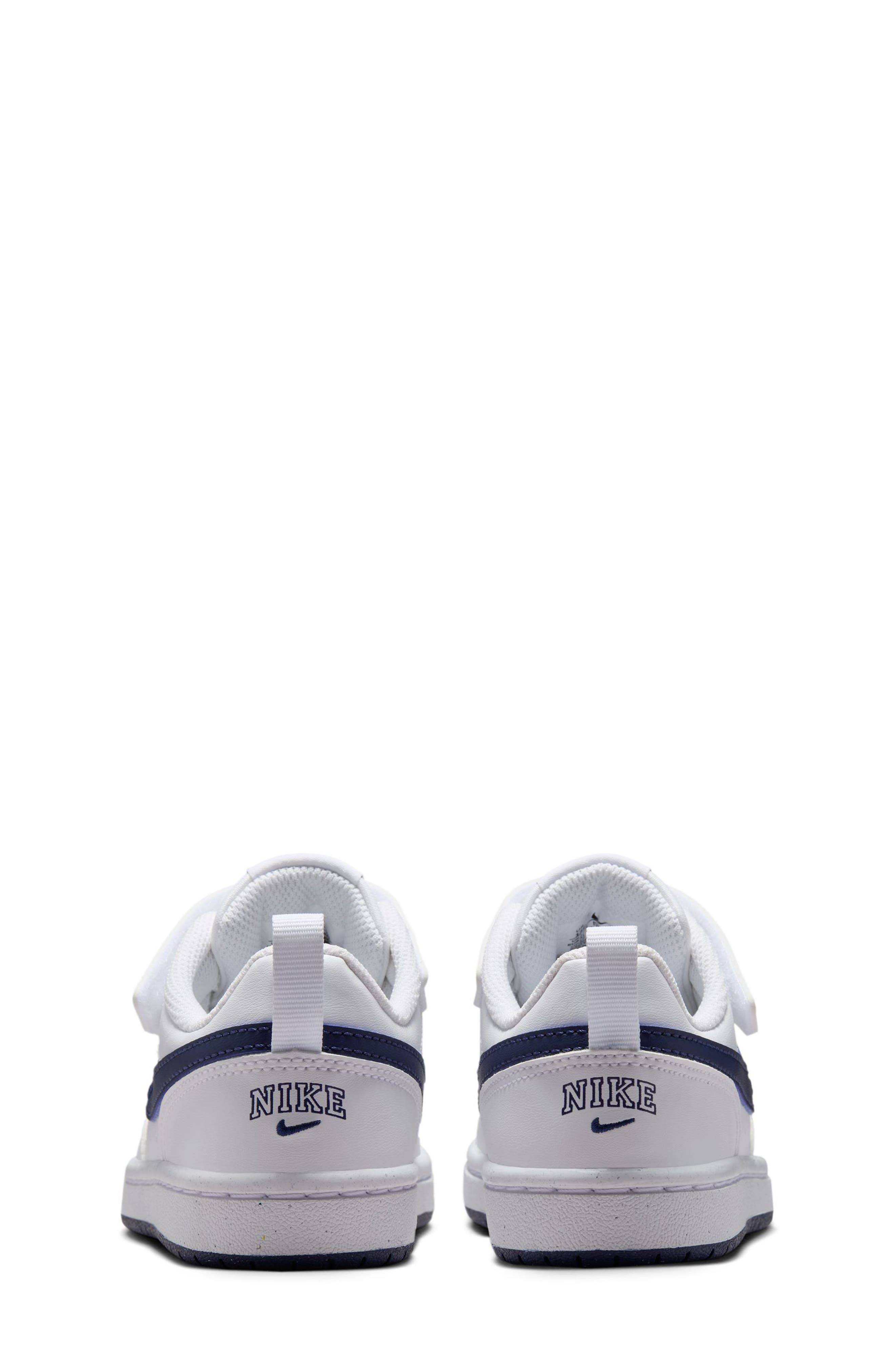 Kids' Court Borough Low Recraft Sneaker, Alternate, color, WHITE/ MIDNIGHT NAVY