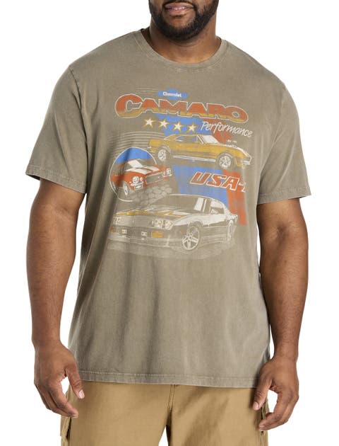 Big & Tall Camaro Montage Graphic Tee