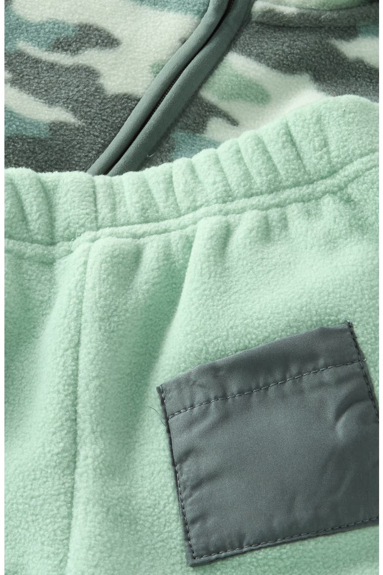 Fleece Zip-Up Hoodie & Pants Set, Alternate, color, GREEN CAMEO MILD CAMO- GREEN