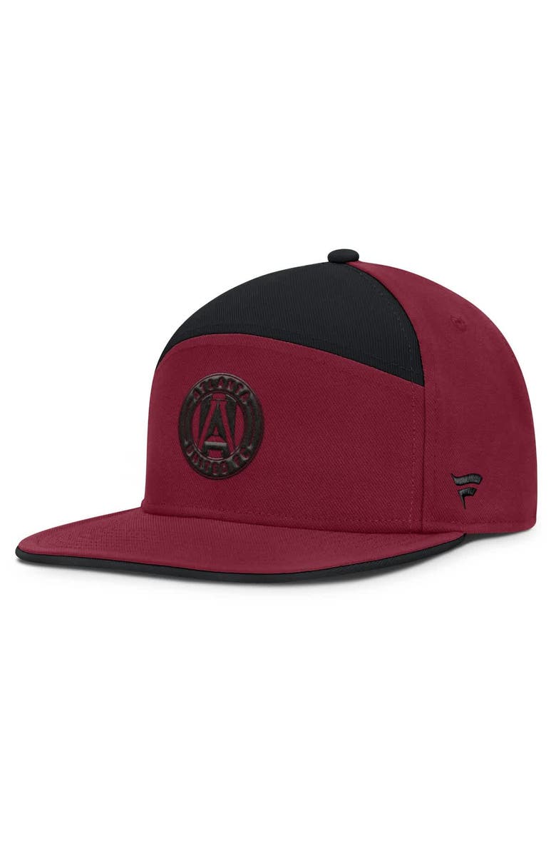 FANATICS Men's Fanatics Red Atlanta United FC Mezzala Snapback Hat, Main, color, Red