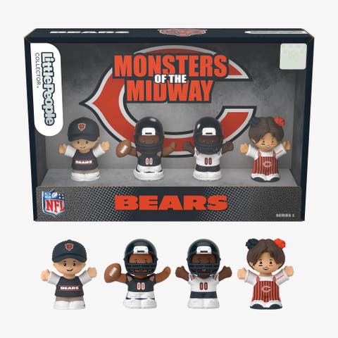 Chicago Bears NFL Little People Collector Figure Set