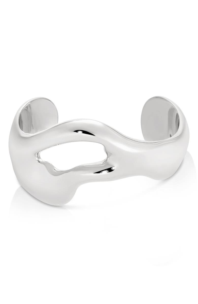 Ettika Abstract Cuff Bracelet, Main, color, 