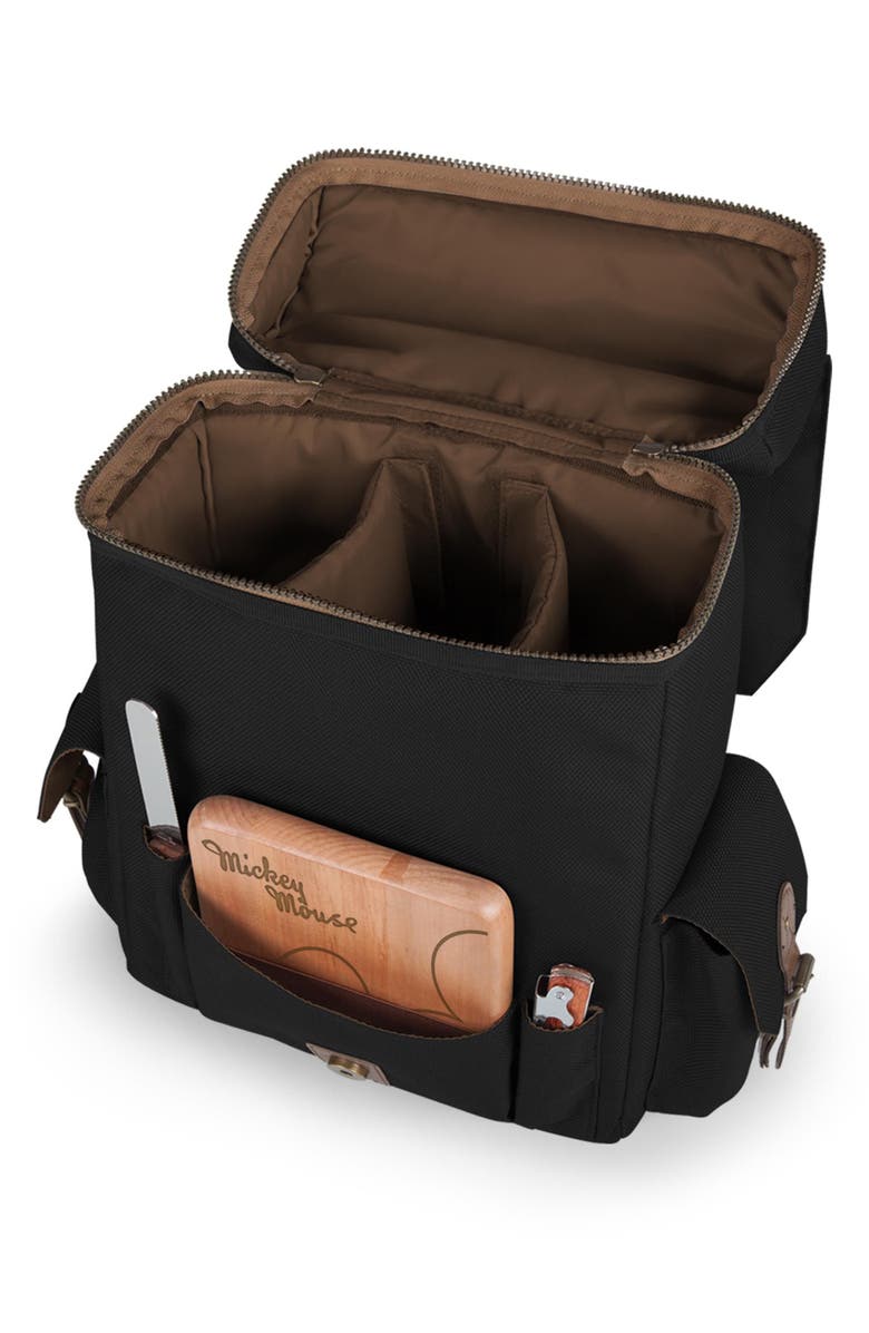 Legacy a Picnic Time Brand LEGACY Disney Wine & Cheese Tote, Alternate, color, Black