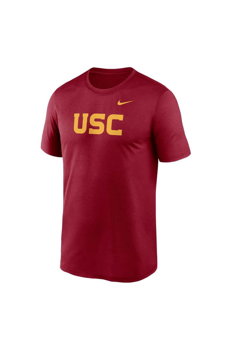 Nike Men's Nike Cardinal USC Trojans Primetime Legend Wordmark T-Shirt, Alternate, color, Cardinal