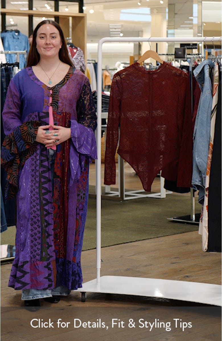 Taeyn Lace Bodysuit, sales video thumbnail