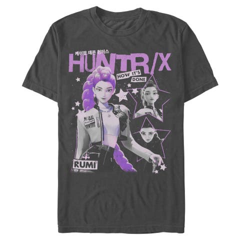 Men's Pop Star Huntrix Rumi Short Sleeve Graphic T-Shirt