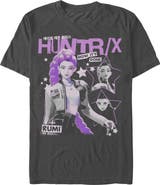 KPop Demon Hunters Men's Pop Star Huntrix Rumi Short Sleeve Graphic T-Shirt