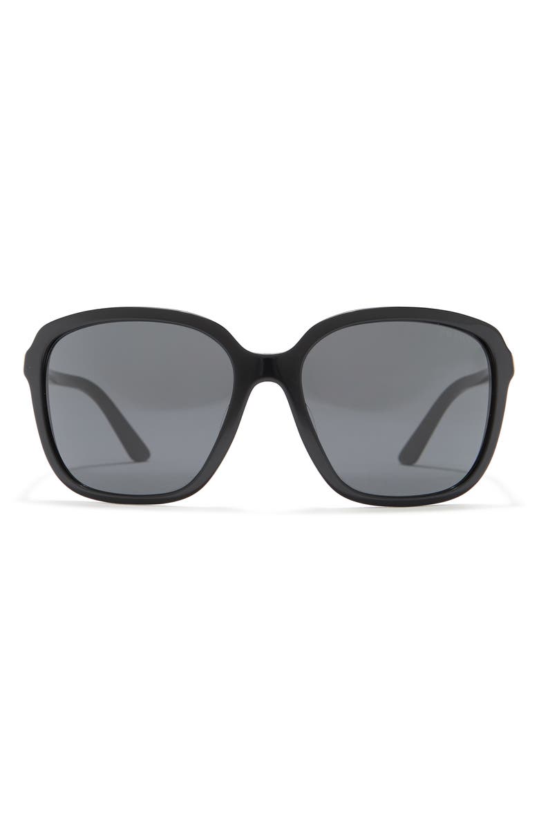Prada 60mm Oversized Square Sunglasses, Main, color,