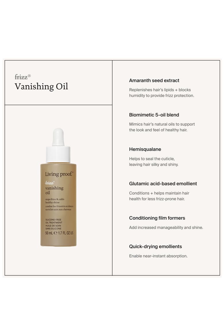 No Frizz Vanishing Oil, Alternate, color, NO COLOR
