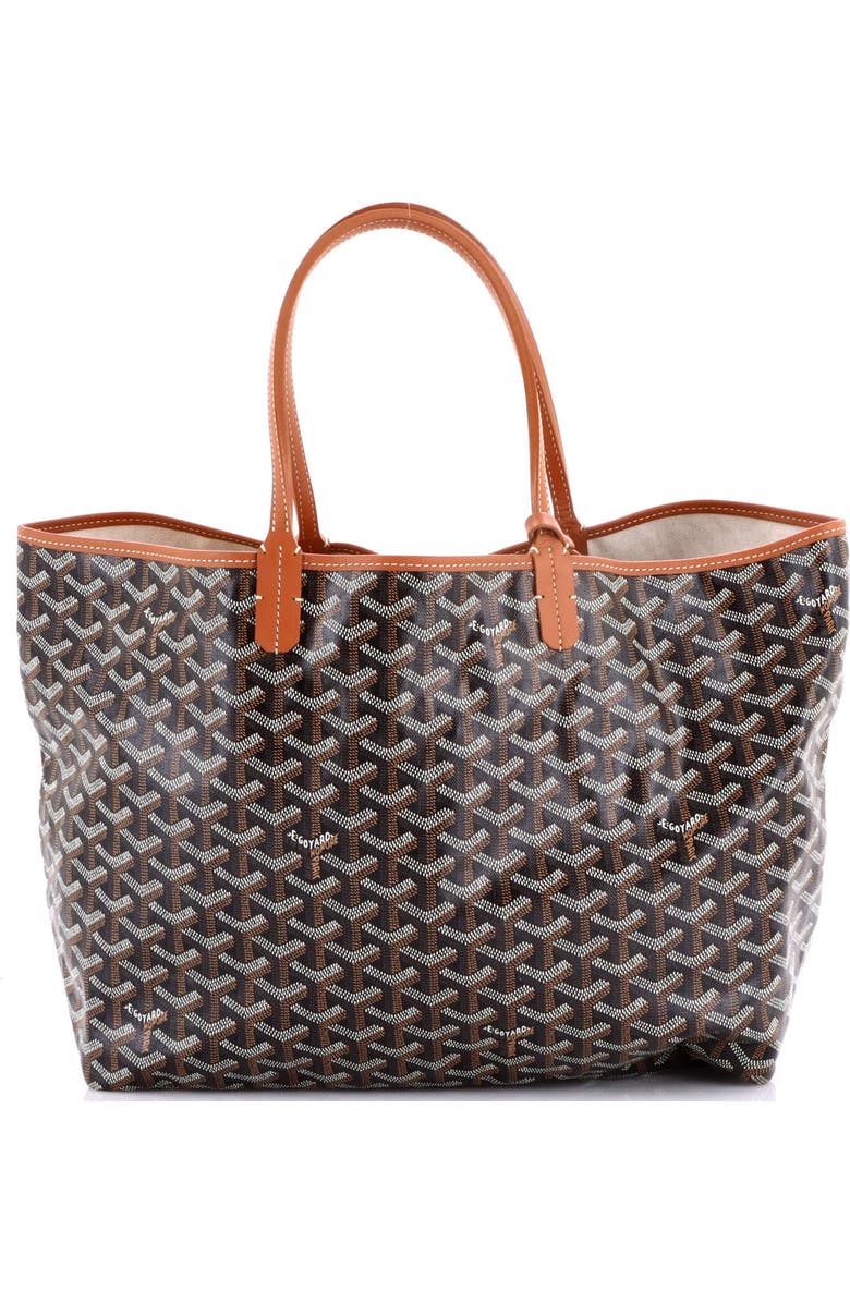 Pre-Owned Goyard Saint Louis Tote Coated Canvas PM, Alternate, color, Brown