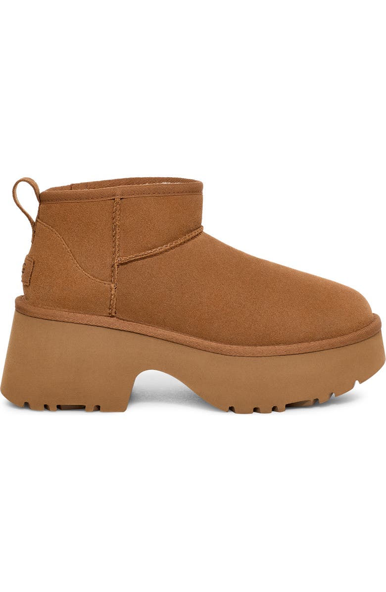 UGG<sup>®</sup> Classic Ultra Mini New Heights Platform Boot, Alternate, color, Che
