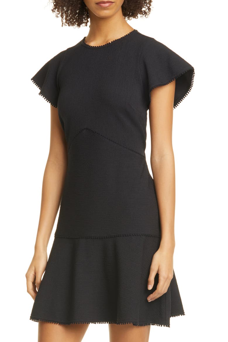 Cybele Minidress, Alternate, color, CAVIAR