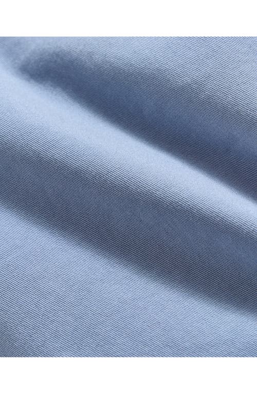 Billy Reid Cotton Blend Chino Shorts In Faded Denim