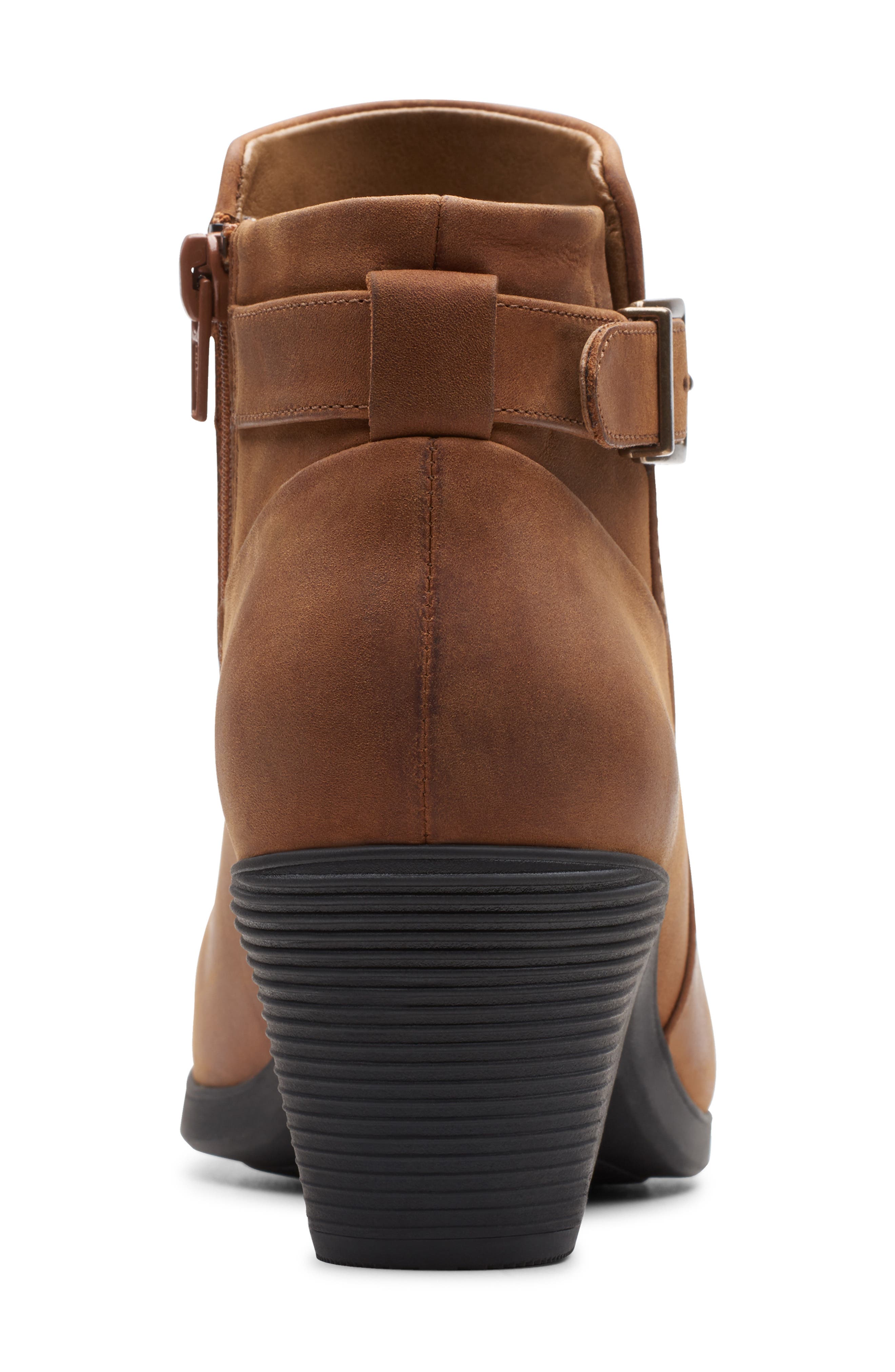 Un Lindel Bootie, Alternate, color, DARK TAN OILY LEATHER