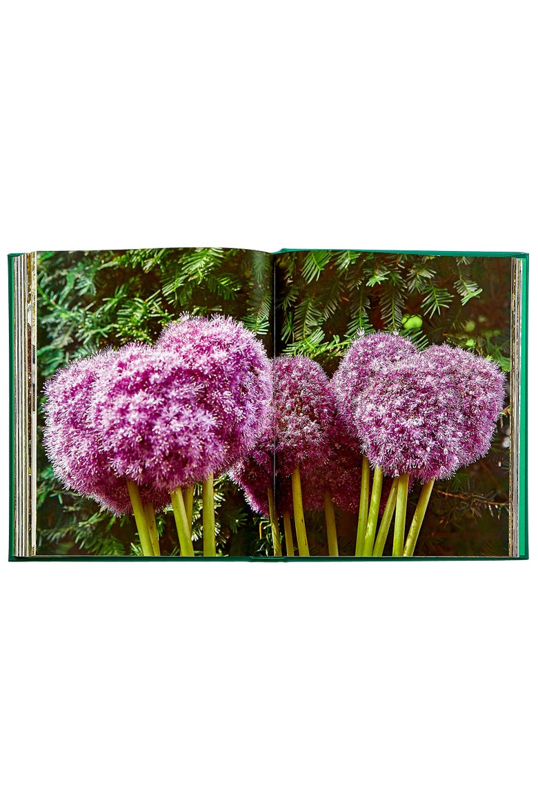 Bunny Williams Life in the Garden Leather Coffee Table Book, Alternate, color, Emerald