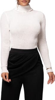 JLUXLABEL Carli Turtleneck Rib Top
