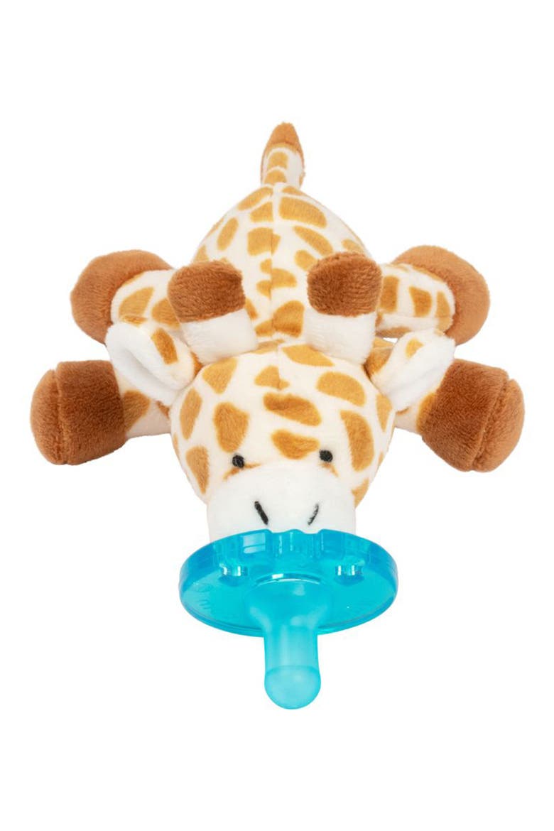 Plush Pacifier Toy, Alternate, color, TAN/ WHITE