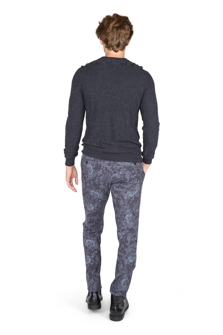 Cole Fully Fashioned Merino Wool Crewneck Sweater, Alternate, color, Charcoal