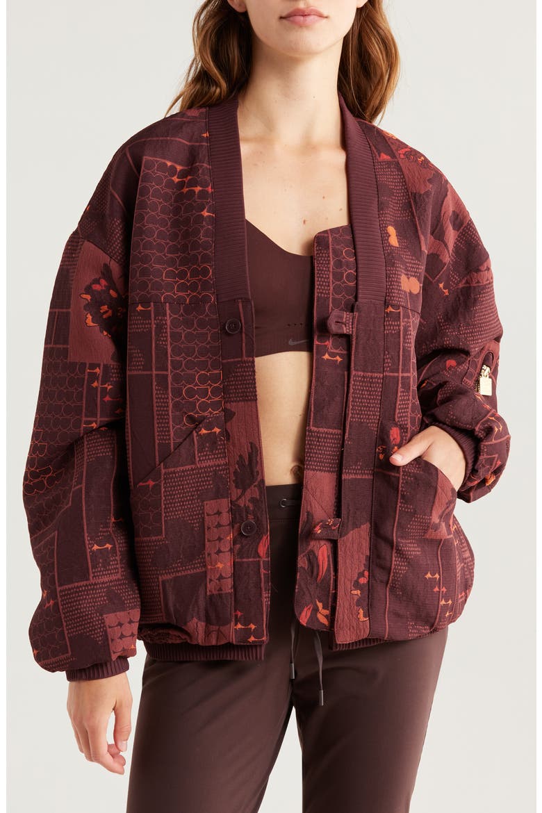 Naomi Osaka Oversize Jacquard Jacket (Women) | Nordstrom