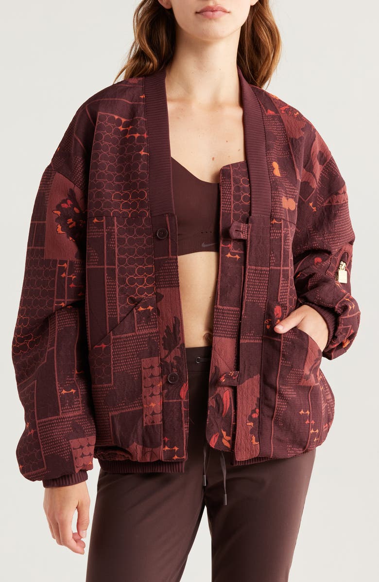 Nike Naomi Osaka Oversize Jacquard Jacket | Nordstrom