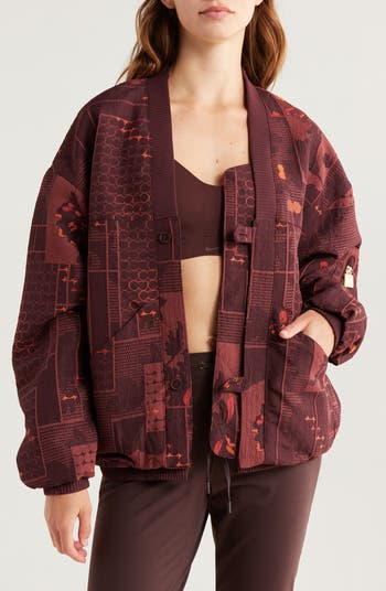 ジャケット (W) Nike Naomi Osaka Varsity Jacket Cacao Wow Nike 23FW Naomi Osaka Varsity Women's Varsity Jacket Top
