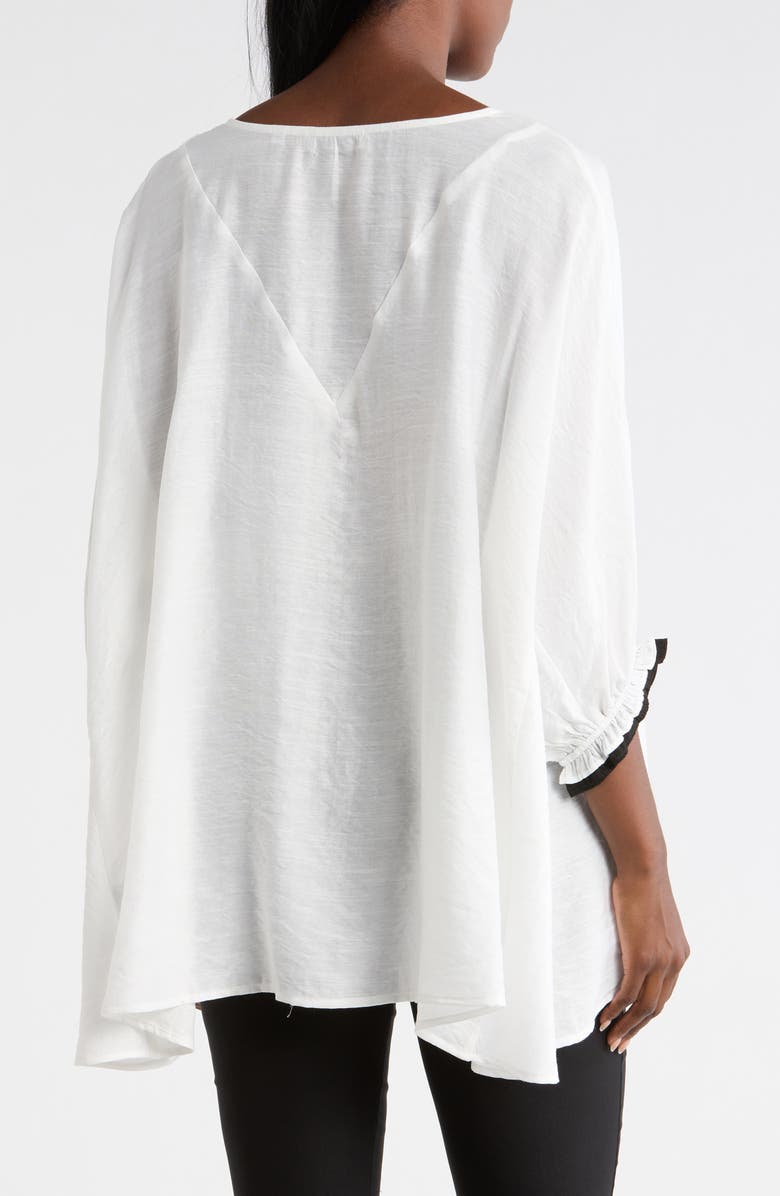 PATRIZIA LUCA Oversize Top, Alternate, color, White