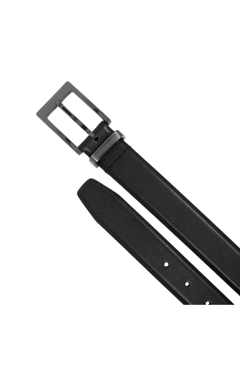 BOCONI Reversible Leather Belt, Alternate, color, Black